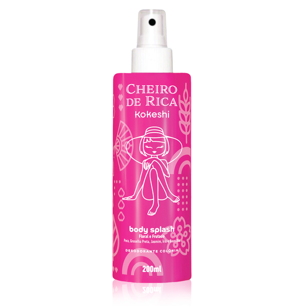 Body Splash - Cheiro de Rica Floral e Frutado