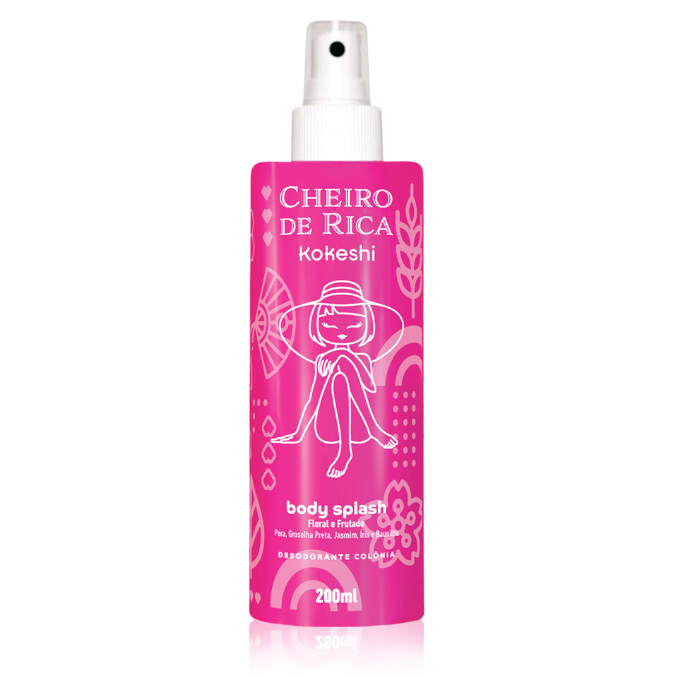 Body Splash - Cheiro de Rica Floral e Frutado