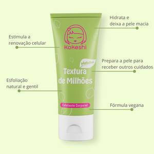 ESFOLIANTE CORPORAL - TEXTURA DE MILHÕES - 200ML