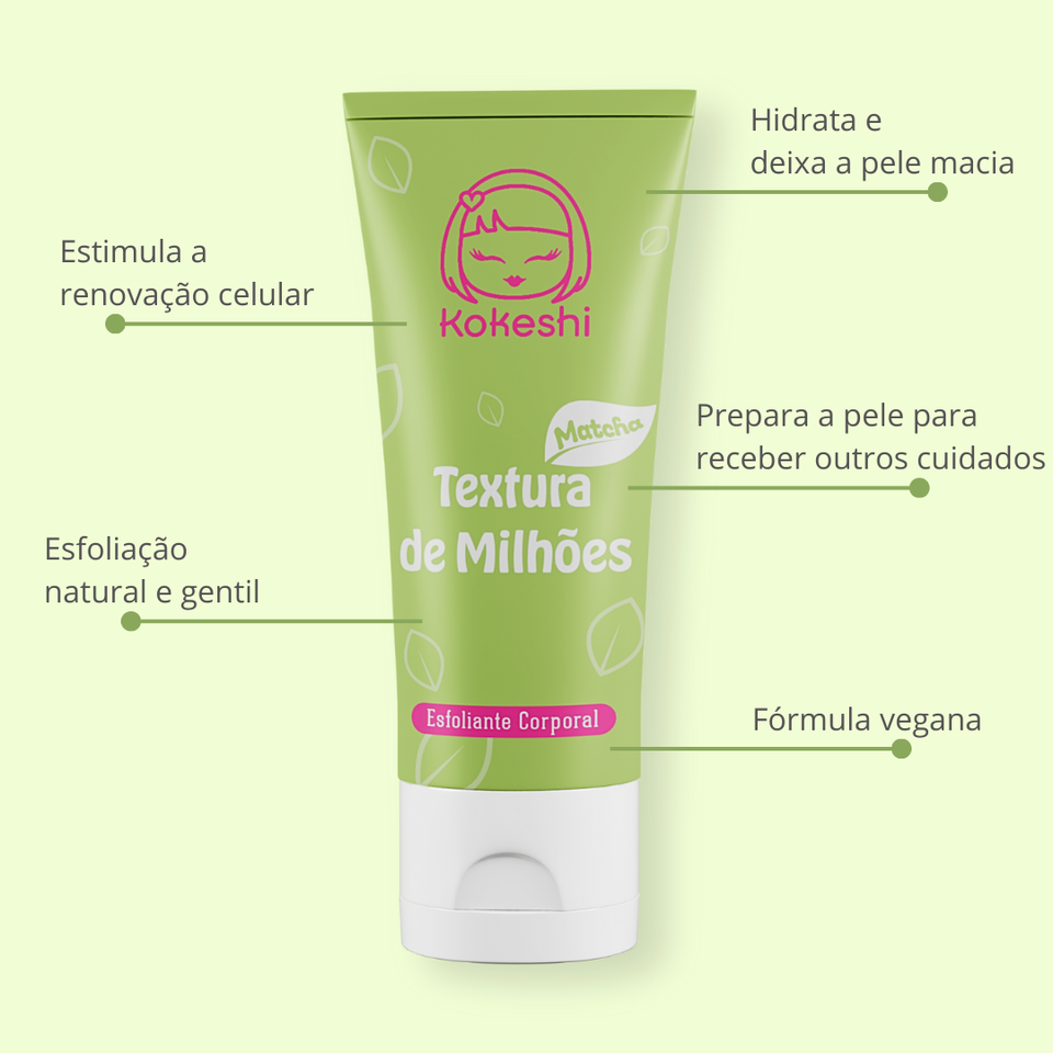 ESFOLIANTE CORPORAL - TEXTURA DE MILHÕES - 200ML