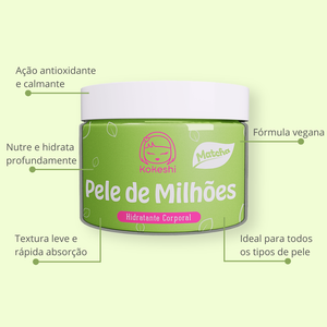 HIDRATANTE CORPORAL - PELE DE MILHÕES 400ML