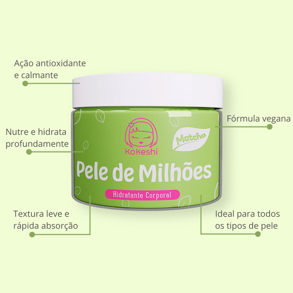 HIDRATANTE CORPORAL - PELE DE MILHÕES 400ML