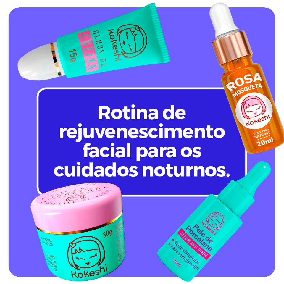 Kit Rejuvenescimento Noturno Kokeshi