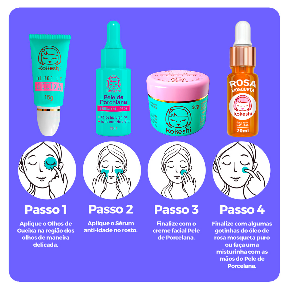Kit Rejuvenescimento Noturno Kokeshi
