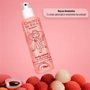 Body Splash - Cheiro de Rica Floral Intenso e Adocicado