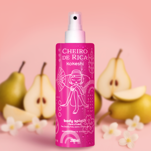 Body Splash - Cheiro de Rica Floral e Frutado