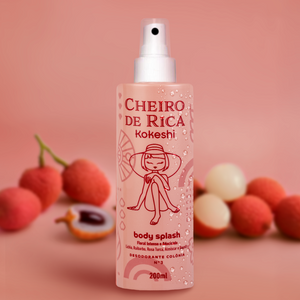 Body Splash - Cheiro de Rica Floral Intenso e Adocicado