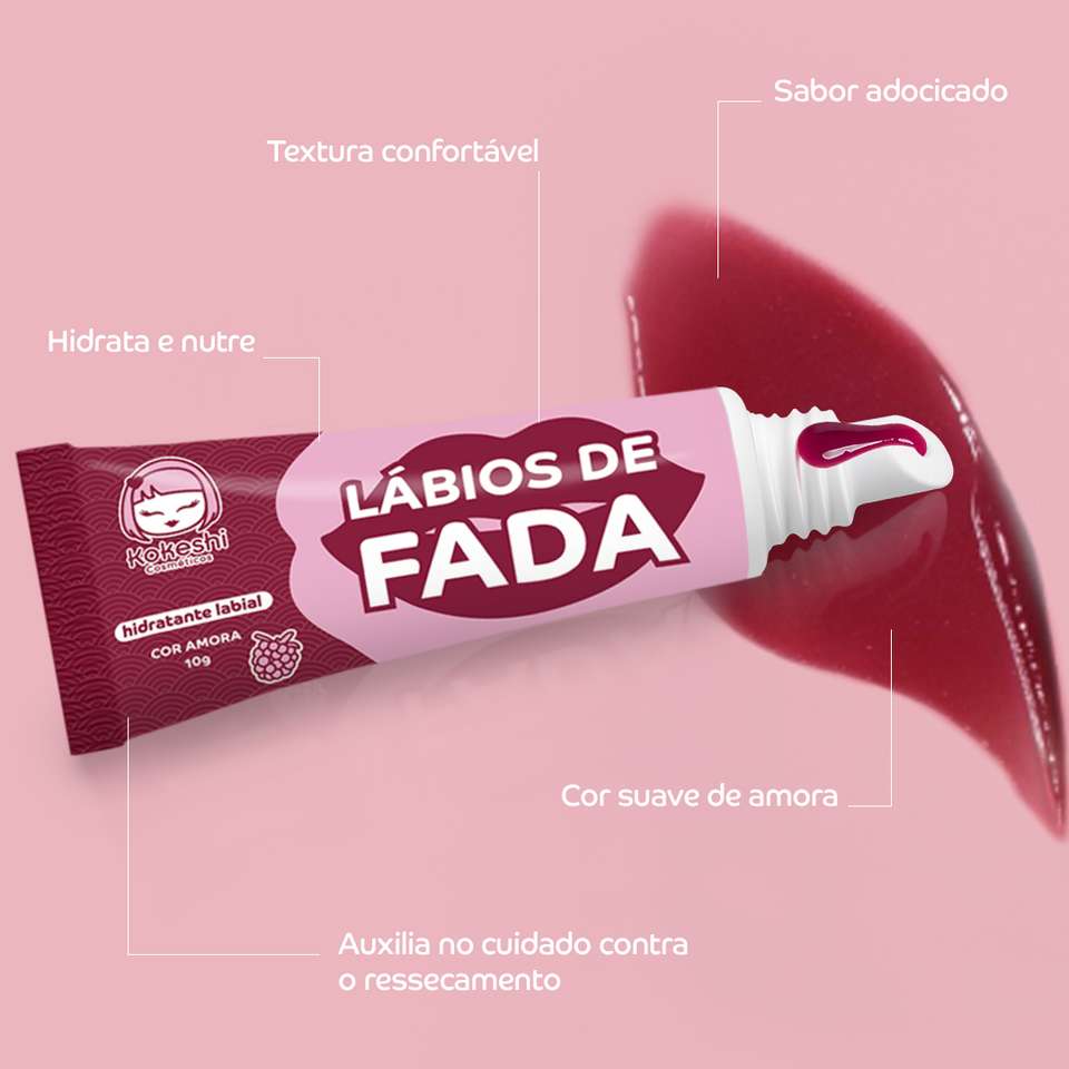 Lábios de Fada Hidratante Labial 10g