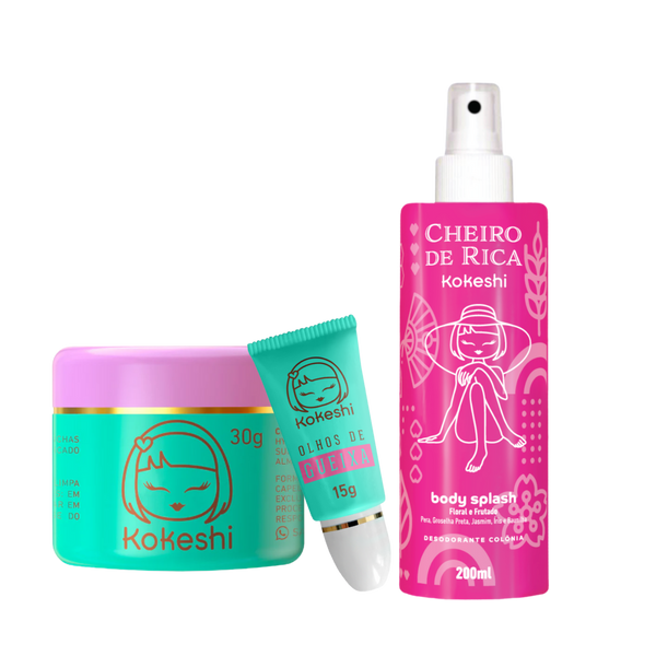 Kit Frescor e Hidratação Kokeshi