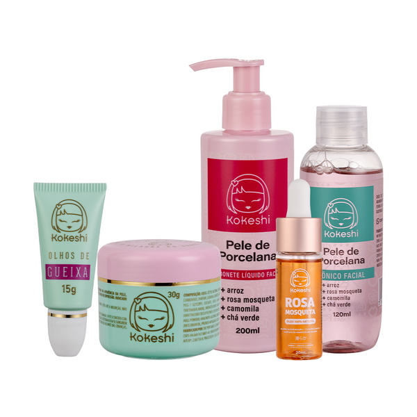Kit Clássicos Kokeshi