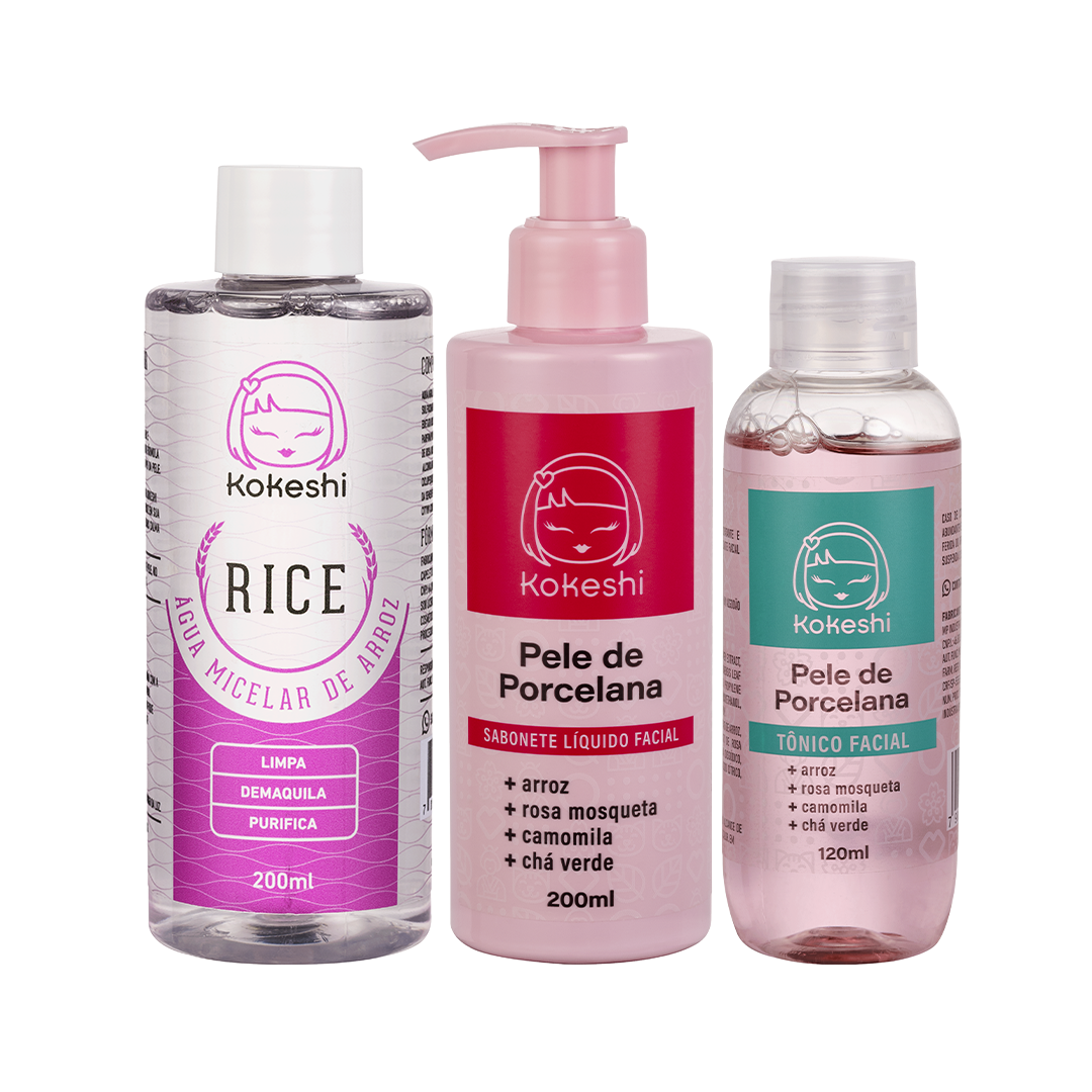 Kit Limpeza Facial Kokeshi - Image 1