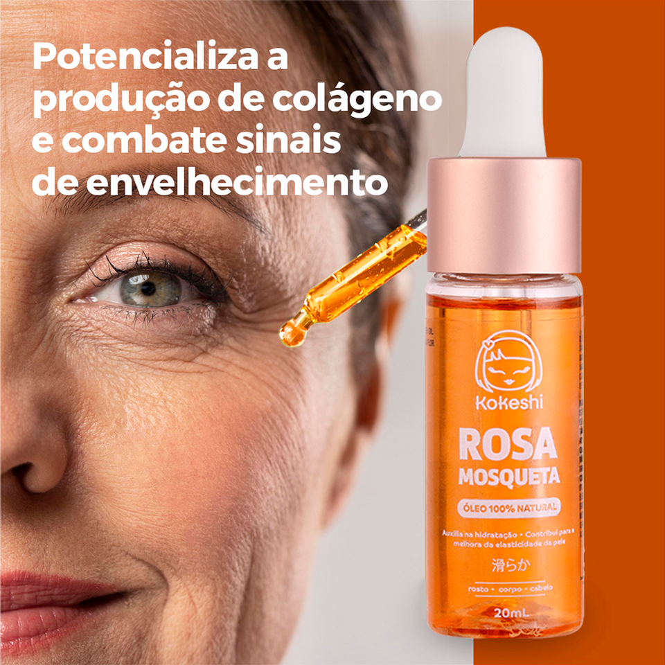 Óleo de Rosa Mosqueta 100% Kokeshi