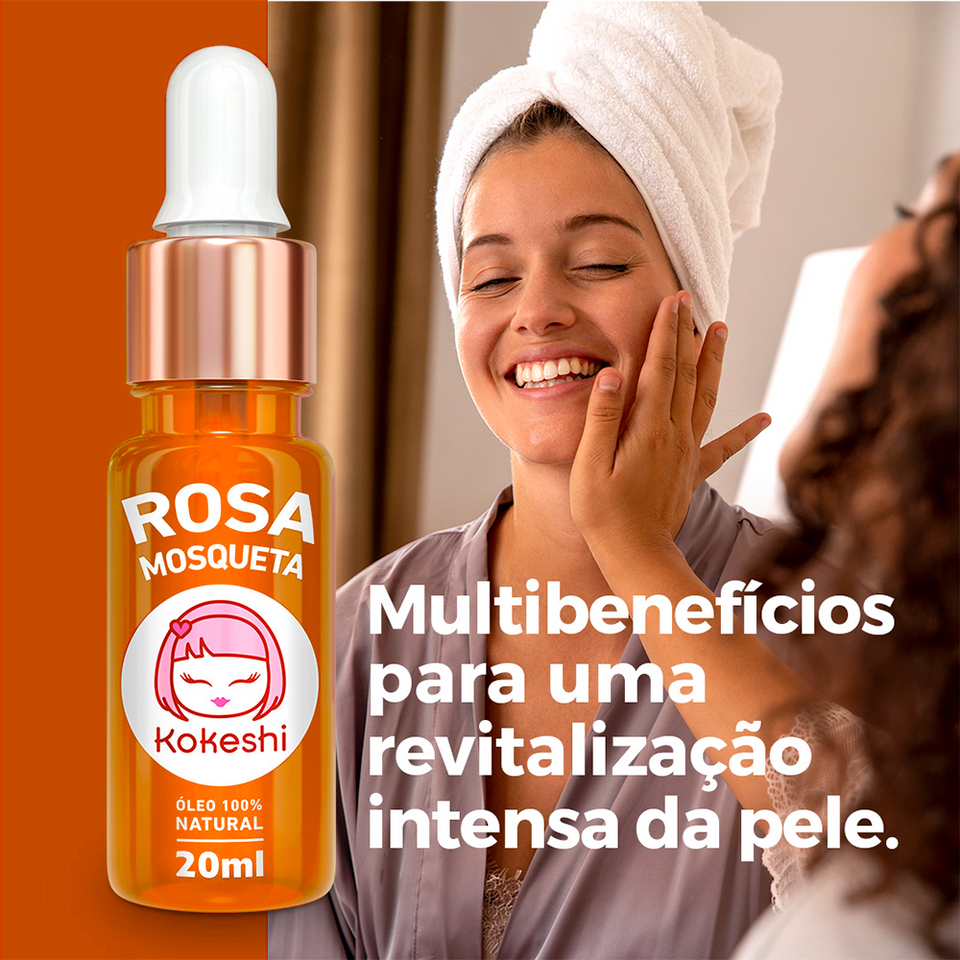 Óleo de Rosa Mosqueta 100% Kokeshi