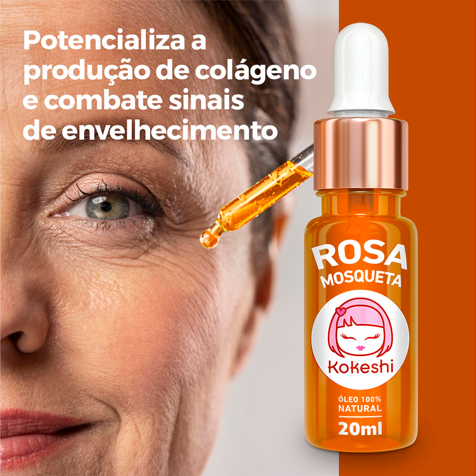 Óleo de Rosa Mosqueta 100% Kokeshi