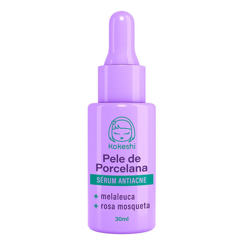 Sérum Facial Antiacne Pele de Porcelana Kokeshi