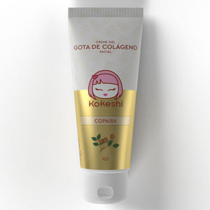 Creme Gel Facial Gota de Colágeno Kokeshi