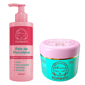 Kit Facial Hidratante + Sabonete Líquido