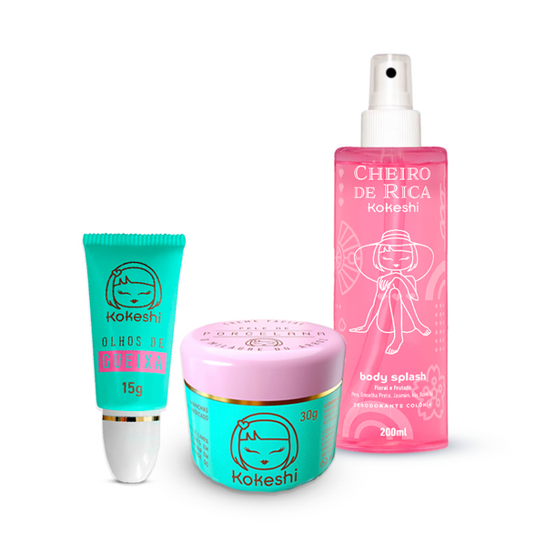 Kit Frescor e Hidratação Kokeshi