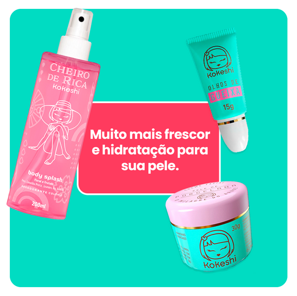 Kit Frescor e Hidratação Kokeshi