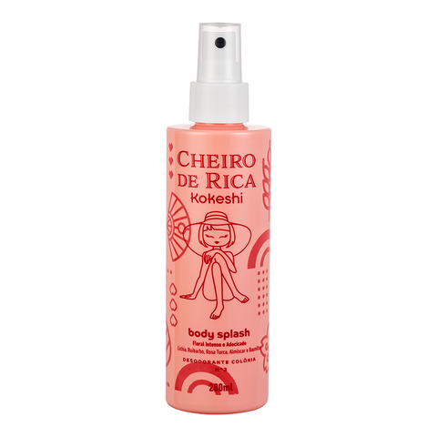 Body Splash - Cheiro de Rica Floral Intenso e Adocicado