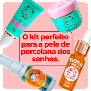 Kit Renovadores 4 Itens Kokeshi