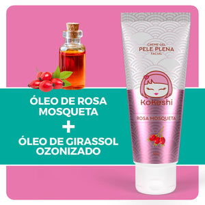 Creme Gel Facial Pele Plena Kokeshi