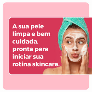 Kit Facial Hidratante + Sabonete Líquido